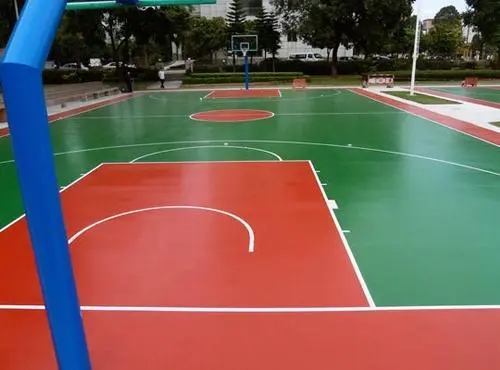 六安球场地面翻新,裂缝修重要性